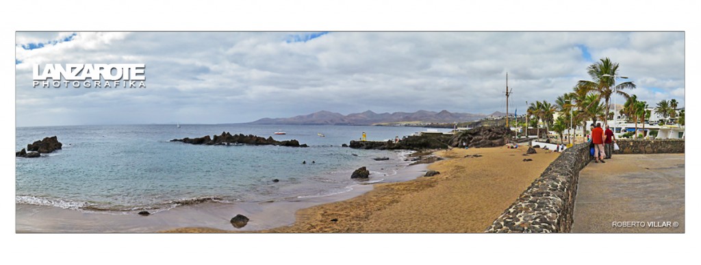 Panorámica Playa Chica, Puerto del Carmen